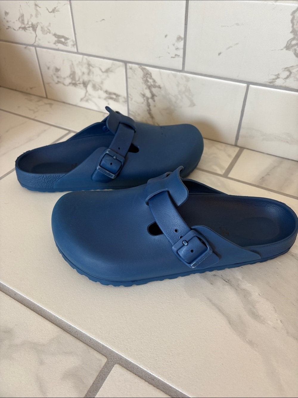 Birkenstock EVA Boston Clogs - Blue Size 42 - Picture 4 of 7